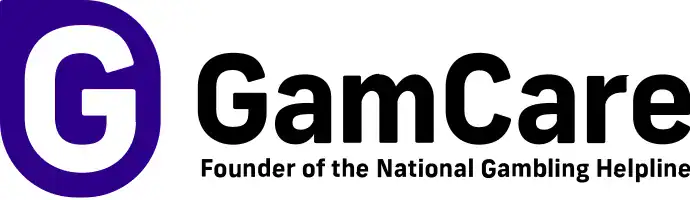 GamCare logo – help for gambling problems.