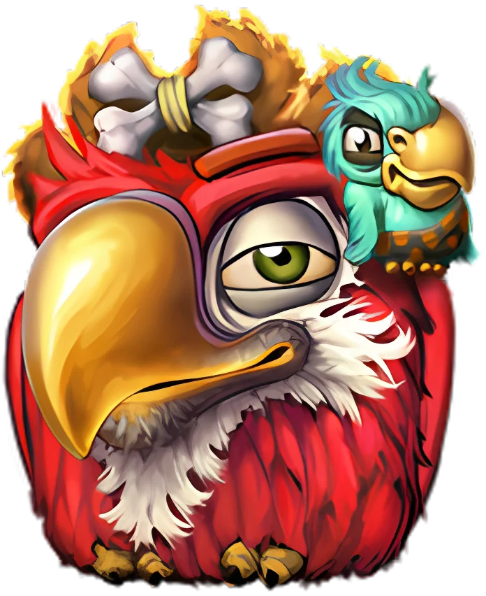 Pirots 2 character red bird
