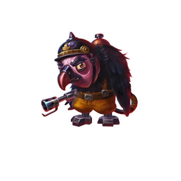 Pirots 4 Fire Minion enemy in the Inferno world