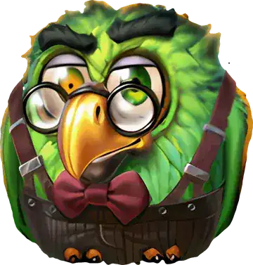 Pirots 5 Aaron green bird